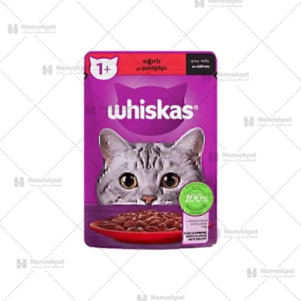 غذای گربه پوچ ویسکاس گوشت