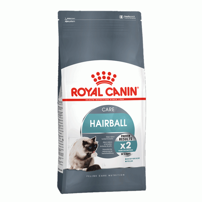 پوچ گربه رویال کنین مدل هربال با وزن ۸۵ گرم | RoyalCanin Cat Bundle DailyFood HairballCare