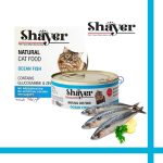 کنسرو نچرال غذای گربه با طعم ماهی تن شایر Shayer Natural With Tuna وزن 110 گرم