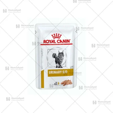پوچ گربه رویال کنین مدل یورینری اس او Urinary S/O وزن ۸۵ گرم