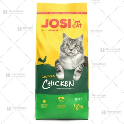 غذا خشک گربه جوسی کت با طمع مرغ