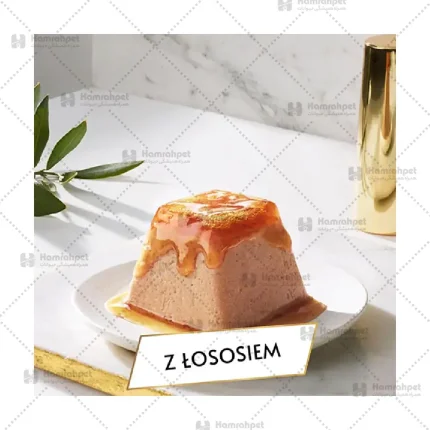 دسر گربه گورمت پته‌ای طعم گوشت گوساله