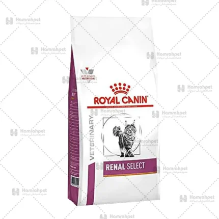 غذای خشک گربه رنال سلکت رویال کنین Royal Canin Renal Select وزن 2 کیلوگرم