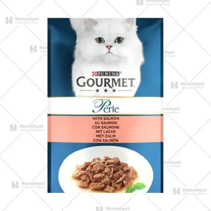 پوچ گربه گورمت طعم سالمون Gourmet With Salmon