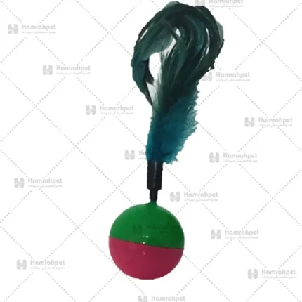 اسباب بازی توپ تعادلی پر دار گربه