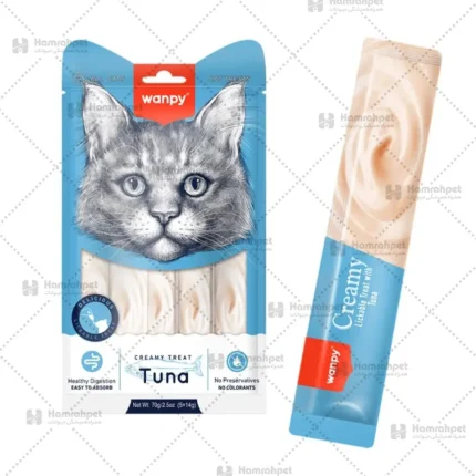بستنی گربه ونپی با طعم ماهی تن Wanpy Treat Tuna