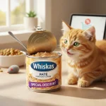 کنسرو گربه ویسکاس پته طعم مرغ