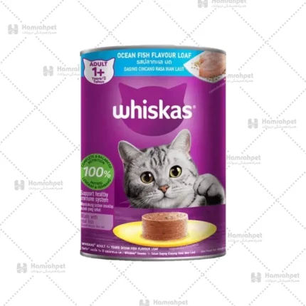 کنسرو گربه ویسکاس پته طعم ماهی اقیانوسی