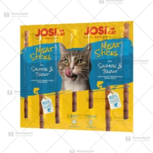 تشویقی مدادی جوسی کت  طعم سالمون و قزل آلا Salmon & Trout بسته ۷ عددی