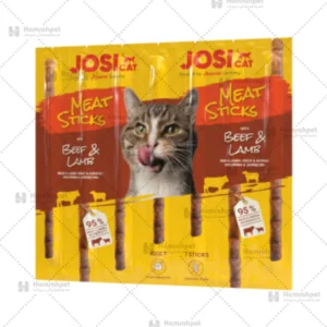 تشویقی مدادی گربه جوسی کت طعم گوشت گاو و بره Beef & Lamb بسته 7 عددی