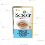 سوپ گربه شسیر با ماهی تن وحشی و هشت پا 85 گرم