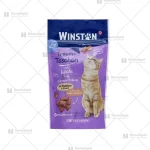 تشویقی بالشتی گربه وینستون طعم سالمون