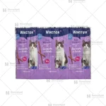 تشویقی مدادی گربه برند وینستون طعم ماهی(بسته 10 عددی)