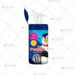 دستمال مرطوب حیوانات مستر پنگوئن مدل Wet Wipes