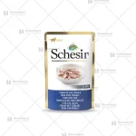 پوچ گربه شسیر ماهی تن و سی بس در ژله وزن 85 گرم