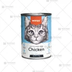 کنسرو گربه ونپی طعم مرغ ۳۷۵ گرم Wanpy holistic formulation