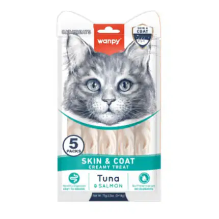 بستنی گربه ونپی مدل درمانی طعم تن و سالمون